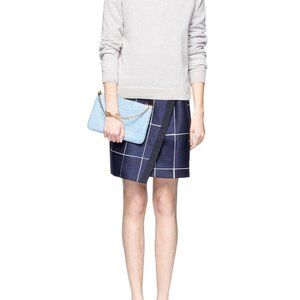 Whistles Slate Print Wrap Skirt